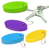 Maxbell Maxbell 4Pcs Buoyant Keychain Buoyant Key Chain for Outdoor Sports Canoeing Yachting
