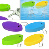 Maxbell Maxbell 4Pcs Buoyant Keychain Buoyant Key Chain for Outdoor Sports Canoeing Yachting