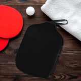 Maxbell Maxbell Neoprene Paddle Cover Dustproof Accessories Case Sports Zipper Racket Sleeve Black