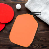 Maxbell 2xNeoprene Paddle Cover Dustproof Accessories Case Sports Zipper Racket Sleeve Orange