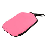 Maxbell Maxbell Neoprene Paddle Cover Dustproof Accessories Case Sports Zipper Racket Sleeve Pink