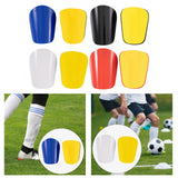 Maxbell Pair Soccer Shin Guards Support Calf Protective Board for Men Children Women Blue