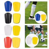 Maxbell Pair Soccer Shin Guards Support Calf Protective Board for Men Children Women Blue