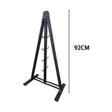 Maxbell Pull Down Bar Storage Rack Iron Triangle Stand Accessory for Indoor Exercise