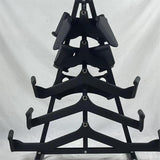 Maxbell Pull Down Bar Storage Rack Iron Triangle Stand Accessory for Indoor Exercise