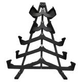 Maxbell Pull Down Bar Storage Rack Iron Triangle Stand Accessory for Indoor Exercise