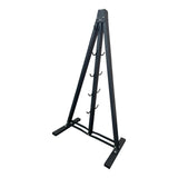 Maxbell Pull Down Bar Storage Rack Iron Triangle Stand Accessory for Indoor Exercise