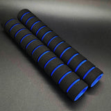 Maxbell Maxbell 2x Foam Tubing Grip Pull up Grip for Fitness Weight Lifting Exercise Machine Blue