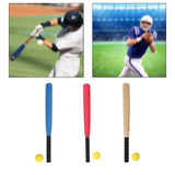 Maxbell Maxbell Baseball Bat and Ball Portable Lightweight Educational Toy Kids Baseball Bat Red