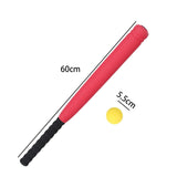 Maxbell Maxbell Baseball Bat and Ball Portable Lightweight Educational Toy Kids Baseball Bat Red