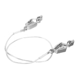 Maxbell Fencing Body Cord Pin Plug Universal Clear Wire Fencing Head Wire Clamp Clip