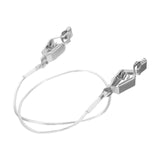 Maxbell Fencing Body Cord Pin Plug Universal Clear Wire Fencing Head Wire Clamp Clip