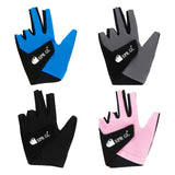 Maxbell Open Pool Cue Glove Left Hand Portable Snooker Accessories Snooker Cue Glove Blue