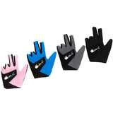 Maxbell Open Pool Cue Glove Left Hand Portable Snooker Accessories Snooker Cue Glove Blue