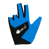 Maxbell Open Pool Cue Glove Left Hand Portable Snooker Accessories Snooker Cue Glove Blue