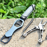 Maxbell Maxbell Fish Gripper for Fishing with Scale Hook Clamp Fish Scale Fish Lip Grip Tool
