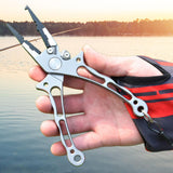 Maxbell Maxbell Fishing Pliers Hook Remover Fishing Tackle Fish Lip Gripper Fly Fishing Gear