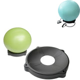 Maxbell Maxbell Exercise Ball Base Women Yoga Ball Chair Stand Base for Home Workout Outdoor with Resistance Band