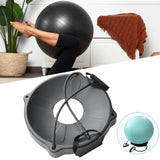 Maxbell Maxbell Exercise Ball Base Women Yoga Ball Chair Stand Base for Home Workout Outdoor with Resistance Band