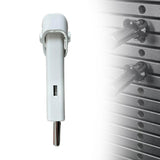 Maxbell Maxbell Weight Stack Pin Universal Steel Replacement Part Locking Weight Machine Pin White 1pcs