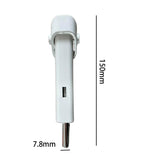 Maxbell Maxbell Weight Stack Pin Universal Steel Replacement Part Locking Weight Machine Pin White 1pcs