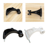 Maxbell Maxbell Children's Twist Car Wheel Accessory Front Wheel Triangle Wheel Repair Quiet Black