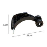 Maxbell Maxbell Children's Twist Car Wheel Accessory Front Wheel Triangle Wheel Repair Quiet Black