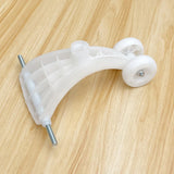 Maxbell Maxbell Children's Twist Car Wheel Accessory Front Wheel Triangle Wheel Repair Quiet Whtie