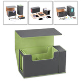 Maxbell Maxbell Card Game Storage Box Protective Lightweight Holder Card Gathering Deck Case Green