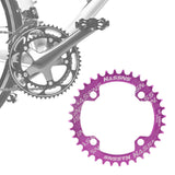 Maxbell Maxbell Bike Chainring Supplies Modification Chain Ring for Road Bike Riding Cycling Purple