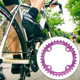 Maxbell Maxbell Bike Chainring Supplies Modification Chain Ring for Road Bike Riding Cycling Purple