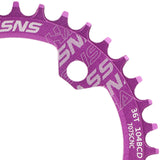 Maxbell Maxbell Bike Chainring Supplies Modification Chain Ring for Road Bike Riding Cycling Purple