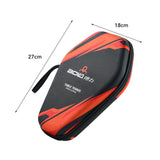 Maxbell Maxbell Pickleball Racket Cover Ping Pong Paddle Case for Competition Outdoor Sports Red Black