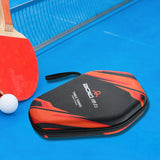 Maxbell Maxbell Pickleball Racket Cover Ping Pong Paddle Case for Competition Outdoor Sports Red Black