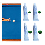Maxbell Maxbell Pool Tip and Glue Kit Snooker Replacement for Sports Indoor Game Enthusiasts Diameter 0.95cm