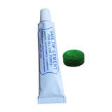 Maxbell Maxbell Pool Tip and Glue Kit Snooker Replacement for Sports Indoor Game Enthusiasts Diameter 0.95cm