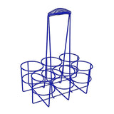 Maxbell Maxbell Sports Water Bottle Carrier Basket Water Bottle Holder for Camping Gym Party Blue 33x27x18cm