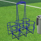 Maxbell Maxbell Sports Water Bottle Carrier Basket Water Bottle Holder for Camping Gym Party Blue 33x27x18cm