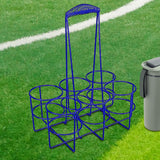 Maxbell Maxbell Sports Water Bottle Carrier Basket Water Bottle Holder for Camping Gym Party Blue 33x27x18cm