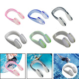 Maxbell Maxbell Swimming Noses Plug in Nose Waterproof for Swim Practicing Diving Beginners pink