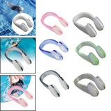 Maxbell Maxbell Swimming Noses Plug in Nose Waterproof for Swim Practicing Diving Beginners pink