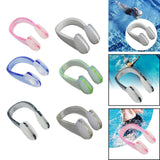 Maxbell Maxbell Swimming Noses Plug in Nose Waterproof for Swim Practicing Diving Beginners pink