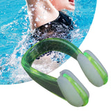 Maxbell Maxbell Swimming Noses Plug in Nose Waterproof for Swim Practicing Diving Beginners green