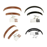 Maxbell Maxbell Folding Bike Mudguard Front & Rear Fenders Mud Guard for Bike Riding Outdoor 16inch Brown