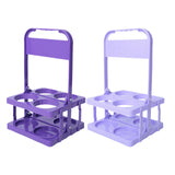 Maxbell Maxbell Sports Water Bottle Carrier Beer Bottle Rack Carrier for Soccer Outdoor Bike Purple