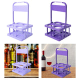 Maxbell Maxbell Sports Water Bottle Carrier Beer Bottle Rack Carrier for Soccer Outdoor Bike Purple