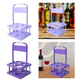 Maxbell Maxbell Sports Water Bottle Carrier Beer Bottle Rack Carrier for Soccer Outdoor Bike Purple