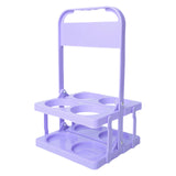 Maxbell Maxbell Sports Water Bottle Carrier Beer Bottle Rack Carrier for Soccer Outdoor Bike Purple