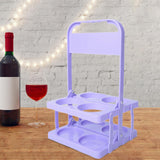 Maxbell Maxbell Sports Water Bottle Carrier Beer Bottle Rack Carrier for Soccer Outdoor Bike Purple