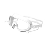 Maxbell Maxbell Swimming Goggles with Ear Plug Anti Fog Wide View Beach Sports Swim Glasses Style B